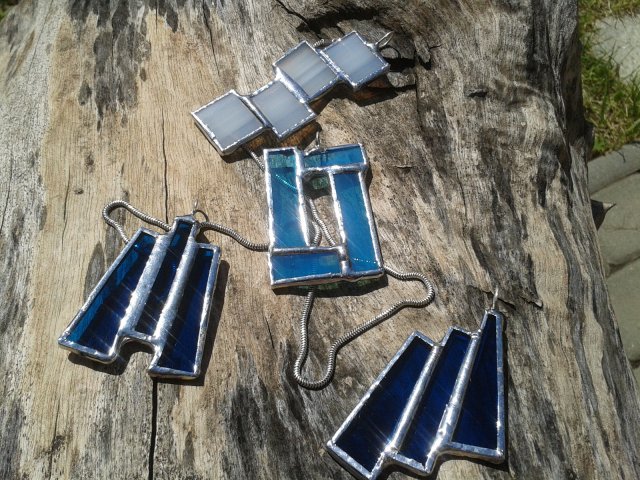 Markéta Haflantová - vitráže - šperky